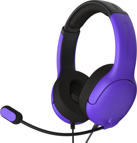 PDP Nebula Ultra Violet AIRLITE Kopfhörer Kabelgebunden Kopfband Gaming Schwarz, Violett