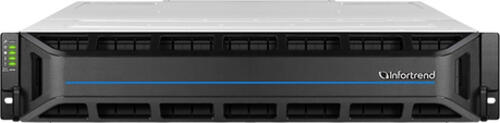 Infortrend GS3024URT200G-8W32 NAS & Speicherserver Rack (2U) Ethernet/LAN Schwarz, Grau