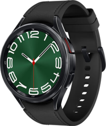 Samsung Galaxy Watch6 Classic SM-R960NZKADBT Smartwatch/ Sportuhr 3,81 cm (1.5) OLED 47 mm Digital 480 x 480 Pixel Touchscreen Schwarz WLAN GPS