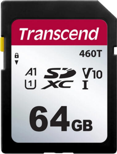 TRANSCEND 64GB SD Card A1 U1/V10 3D TLC BiCS5