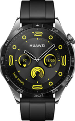 HUAWEI Watch GT4 (46mm) edelstahl/schwarz