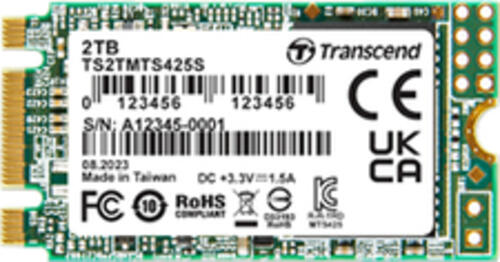 Transcend 425S 2 TB M.2 Serial ATA III 3D NAND