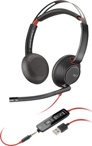 POLY Blackwire 5220 Stereo USB-A Headset (Bulk)