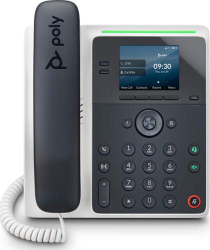 POLY Edge E100 IP Telefon und PoE-fähig
