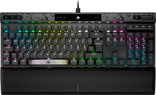 Corsair K70 MAX Tastatur USB Deutsch Schwarz