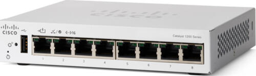 Cisco C1200-8T-D Netzwerk-Switch Managed L2/L3 Gigabit Ethernet (10/100/1000) Weiß