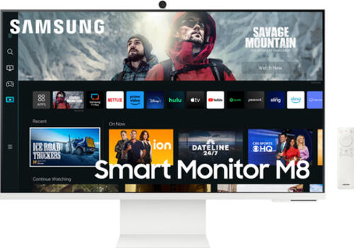 Samsung Smart Monitor M8 M80C Computerbildschirm 68,6 cm (27) 3840 x 2160 Pixel 4K Ultra HD LED Weiß