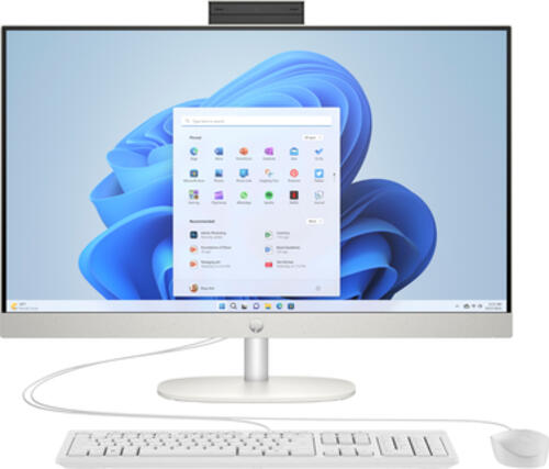 HP All-in-One PC 27-cr0103ng [68,5cm (27") Touch-Display, Intel i3-N300, 8GB RAM, 512GB SSD, Intel UHD-Grafik, Windows 11]