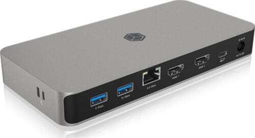 ICY BOX 10-in-1 USB4 Notebook DockingStation mit zweifacher Videoausgabe