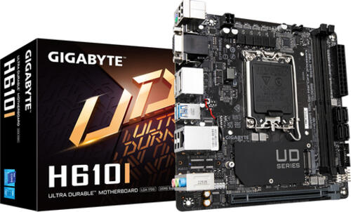 Gigabyte H610I Motherboard Intel H610 Express LGA 1700 mini ITX