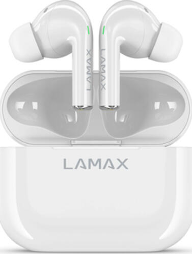 Lamax Clips1 Kopfhörer True Wireless Stereo (TWS) im Ohr Anrufe/Musik/Sport/Alltag USB Typ-C Bluetooth Weiß