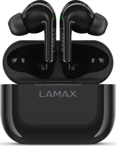 Lamax Clips1 Kopfhörer True Wireless Stereo (TWS) im Ohr Anrufe/Musik/Sport/Alltag USB Typ-C Bluetooth Schwarz