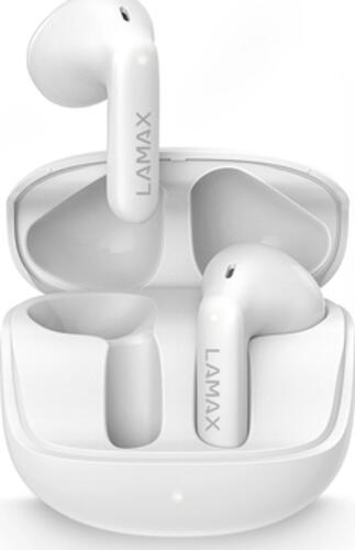 Lamax Tones1 Kopfhörer Kabellos im Ohr Anrufe/Musik USB Typ-C Bluetooth Weiß
