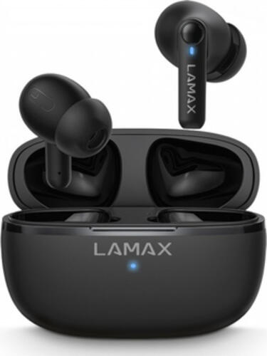 Lamax Clips1 Play Kopfhörer Kabellos im Ohr Anrufe/Musik USB Typ-C Bluetooth Schwarz