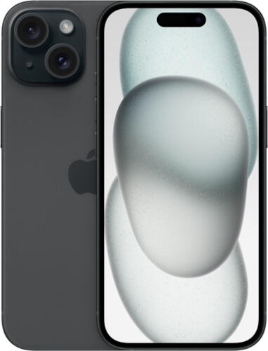 Apple iPhone 15 15,5 cm (6.1) Dual-SIM iOS 17 5G USB Typ-C 128 GB Schwarz