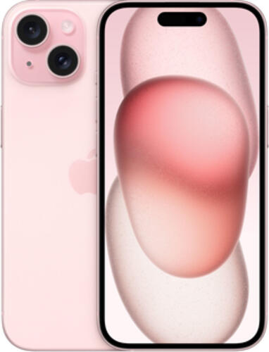 Apple iPhone 15 15,5 cm (6.1) Dual-SIM iOS 17 5G USB Typ-C 128 GB Pink