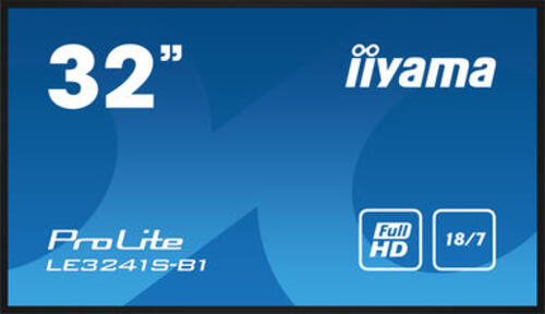 iiyama LE3241S-B1 Signage-Display Digital Signage Flachbildschirm 80 cm (31.5) 350 cd/m Full HD Schwarz 18/7
