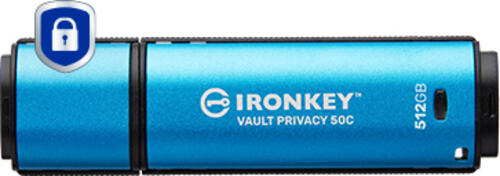 KINGSTON 512GB USB-C IronKey Vault Privacy