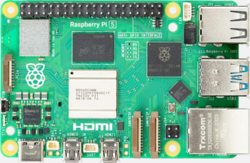 Raspberry Pi 5B Entwicklungsplatine 2400 MHz Arm Cortex-A76