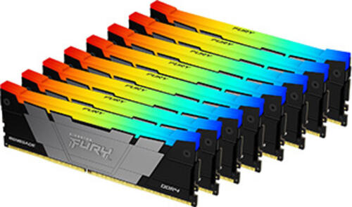 Kingston Technology FURY 256GB 3200MT/s DDR4 CL16 DIMM (8er-Kit) Renegade RGB