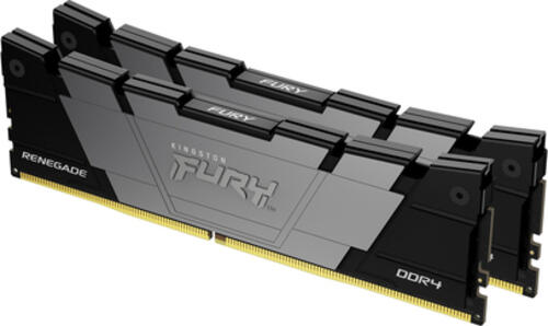 Kingston Technology FURY 32GB 4266MT/s DDR4 CL19 DIMM (2er-Kit) 1Gx8 Renegade Black