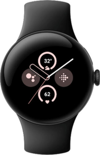 Google Pixel Watch 2 AMOLED 41 mm Digital Touchscreen 4G Schwarz WLAN GPS
