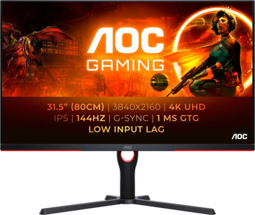 AOC G3 U32G3X/BK LED display 80 cm (31.5)