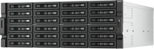 QNAP TL-R2400PES-RP Speicherlaufwerksgehäuse HDD / SSD-Gehäuse Schwarz, Grau 2.5/3.5