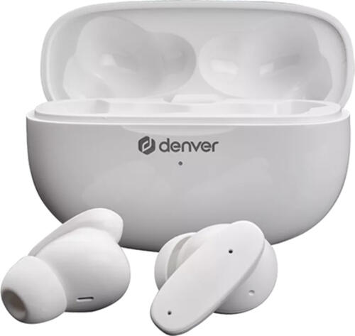Denver TWE-49ENC Kopfhörer & Headset True Wireless Stereo (TWS) im Ohr Anrufe/Musik Bluetooth Weiß