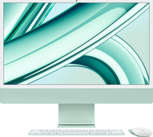 Apple iMac 24 grün, M3 - 8 Core CPU / 8 Core GPU, 8GB RAM, 256GB SSD
