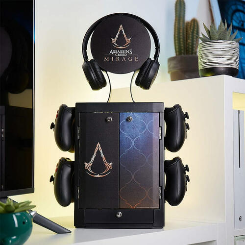 Numskull Games Official Assassins Creed - Mirage Gaming Locker Diskettenhalter für Spiele