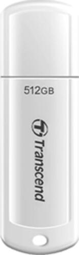 TRANSCEND 512GB USB3.1 Pen Drive Capless White