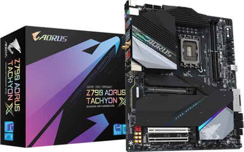 Gigabyte Z790 AORUS TACHYON X Motherboard Intel Z790 Express LGA 1700 Erweitertes ATX