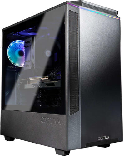 CAPTIVA Advanced Gaming R75-286 AMD Ryzen 7 5800X3D 32 GB DDR4-SDRAM 2 TB SSD NVIDIA GeForce RTX 4060 Desktop PC Schwarz