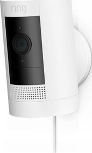 Ring Stick Up Cam Plug-in Box IP-Sicherheitskamera Innen & Außen Tisch/Wand