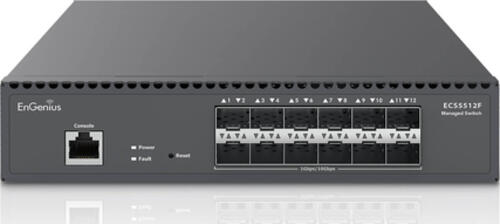 EnGenius ECS5512F Netzwerk-Switch Managed L2+ Schwarz