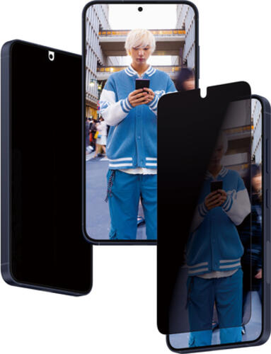 PanzerGlass  Privacy Displayschutz Samsung Galaxy S24  Ultra-Wide Fit m. EasyAligner