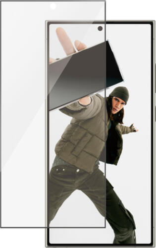 PanzerGlass  Displayschutz Samsung Galaxy S24 Ultra  Ultra-Wide Fit m. EasyAligner