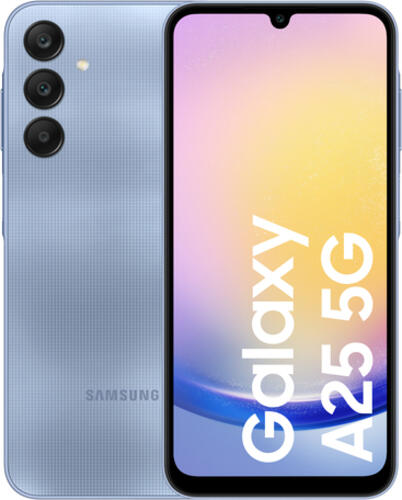 Samsung Galaxy A25 5G 16&comma;5 cm &lpar;6&period;5&rpar; Dual-SIM Android 14 USB Typ-C 6 GB 128 GB 5000 mAh Blau