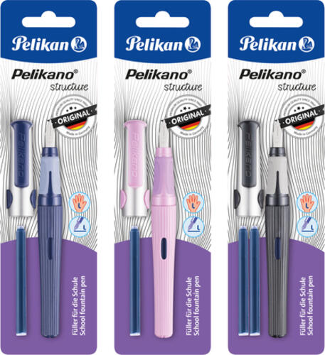 Pelikan 824576 Füllfederhalter Kartuschenfüllsystem Gemischte Farben 3 Stück(e)
