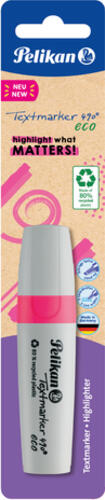 Pelikan Textmarker 490 eco Marker 1 Stück(e) Meißel Pink