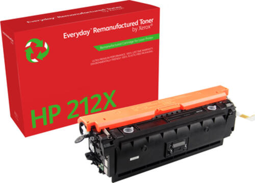 Everyday  Schwarz Toner von Xerox, kompatibel mit HP 212X (W2120X), High capacity