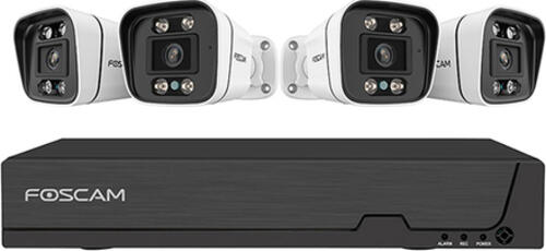 Foscam FNA108E-B4-2T Videoüberwachungskit Kabelgebunden 8 Kanäle