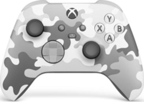 Microsoft Xbox Wireless Controller – Arctic Camo Special Edition Grau, Weiß Bluetooth Gamepad Analog / Digital Android, PC, Xbox One, Xbox Series S, Xbox Series X, iOS