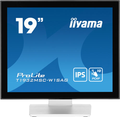 iiyama ProLite T1932MSC-W1SAG Computerbildschirm 48,3 cm (19) 1280 x 1024 Pixel Full HD LED Touchscreen Tisch Weiß