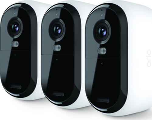 Arlo Essential 2K Outdoor Überwachungskamera, 3er Set