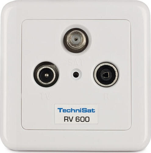 TechniSat TechniPro RV 600-13 Steckdose Weiß
