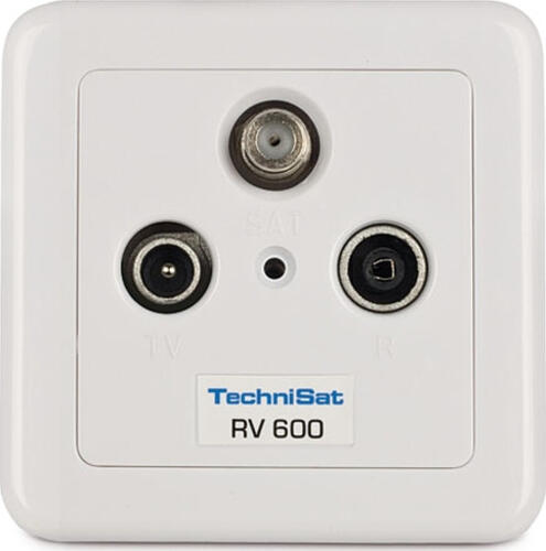 TechniSat TechniPro RV 600-10 Steckdose Weiß