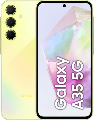 Samsung Galaxy A35 5G 16,8 cm (6.6) Hybride Dual-SIM Android 14 USB Typ-C 6 GB 128 GB 5000 mAh Gelb