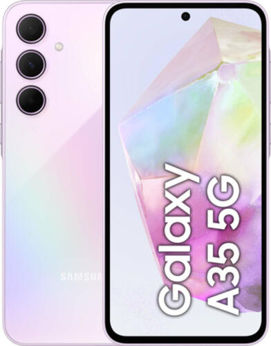 Samsung Galaxy A35 5G 16,8 cm (6.6) Hybride Dual-SIM Android 14 USB Typ-C 6 GB 128 GB 5000 mAh Lila